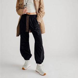 Nylon Cargo Pants